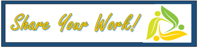 Image with share your work title